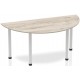 Rayleigh Post Leg Semi Circle Table